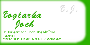 boglarka joch business card